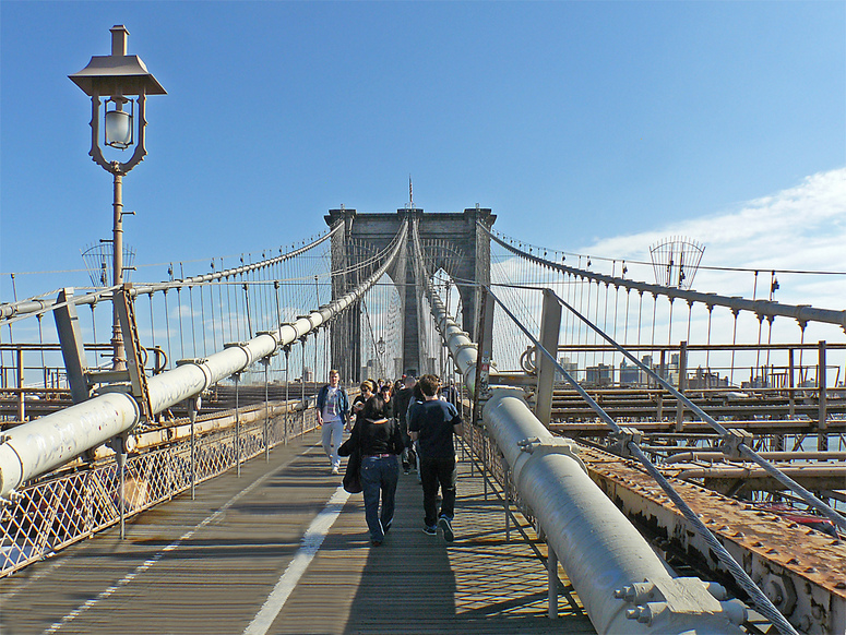 Brooklyn Bridge - der Klassiker - ohne Frau