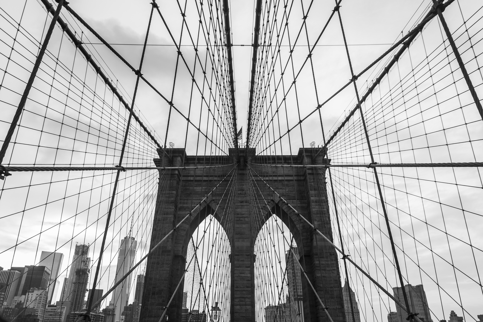 Brooklyn Bridge - Eine der ältersten Brücken der USA