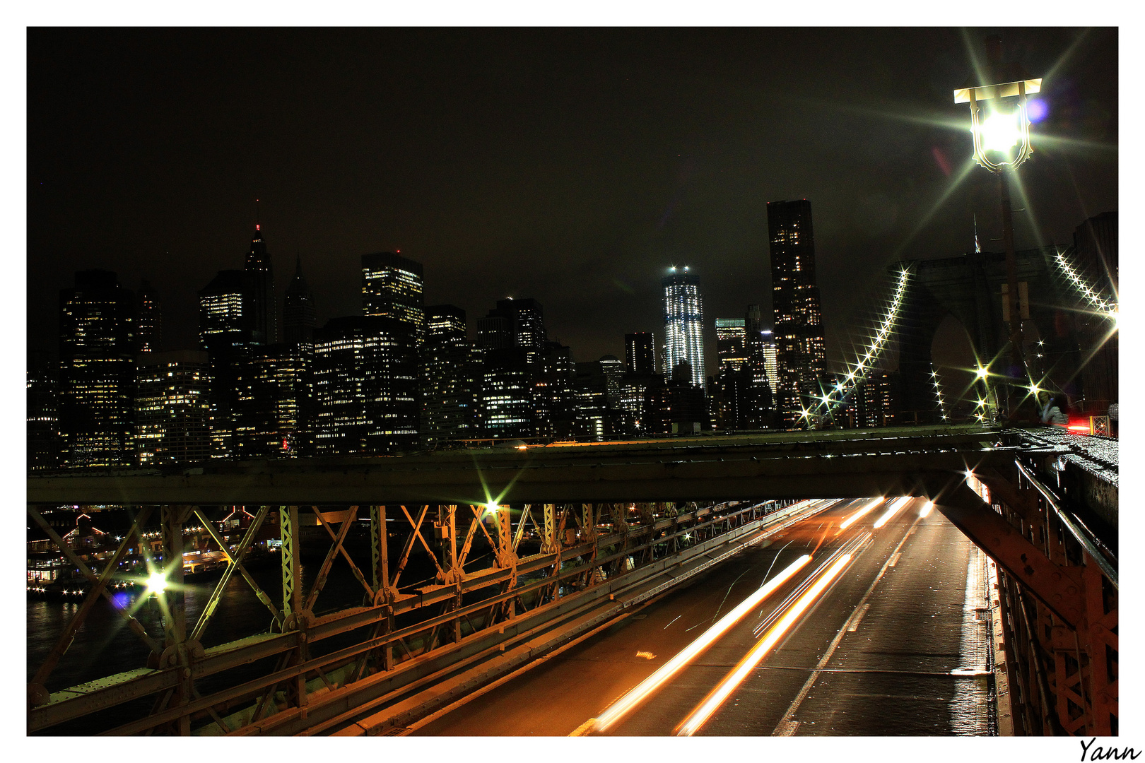 Brooklyn bridge et skyline...