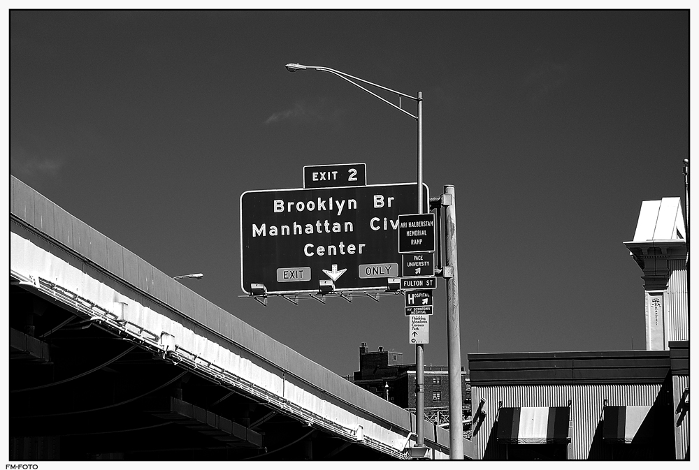 Brooklyn Bridge Exit 2