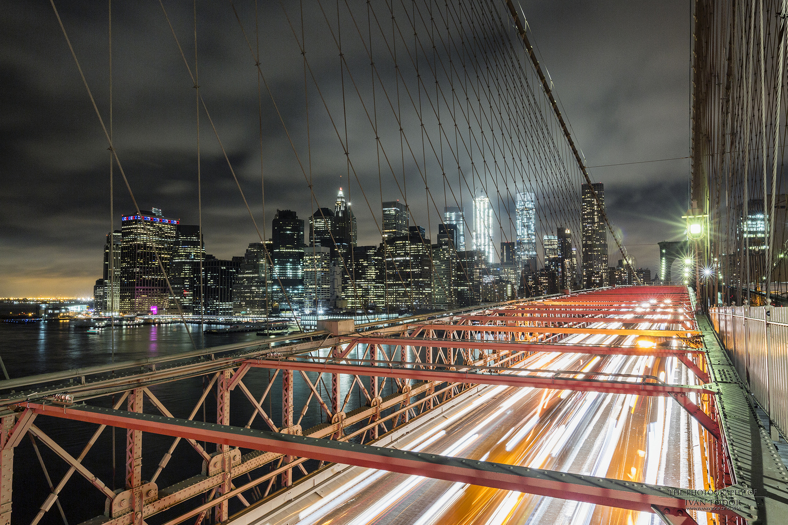 Brooklyn Bridge lights