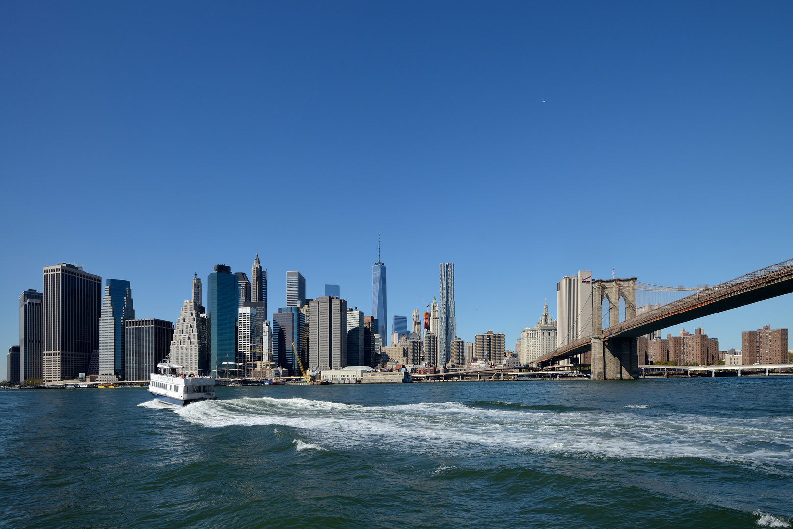 Brooklyn Bridge mit Skyline 2 