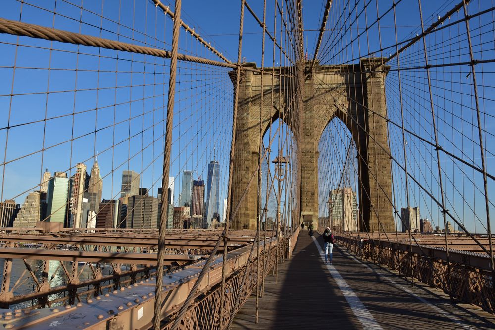 Brooklyn Bridge, New York City, USA