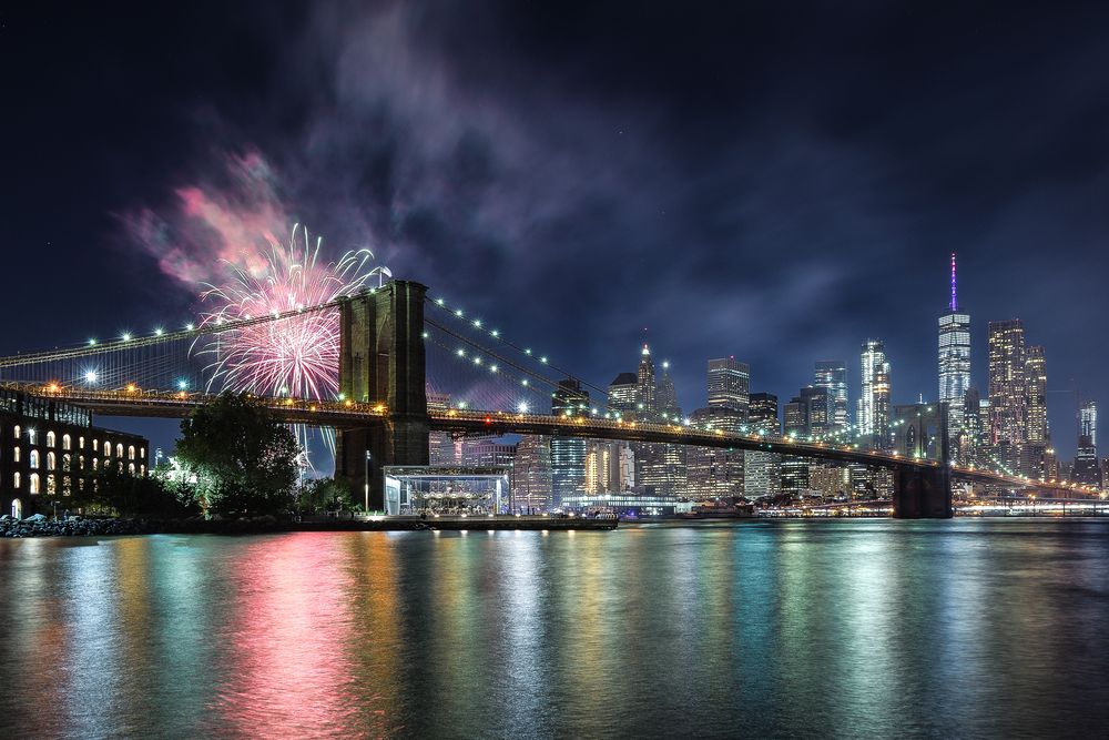 Brooklyn Bridge @ Night [2]