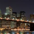 Brooklyn Bridge @ night