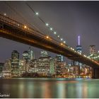 brooklyn bridge night view