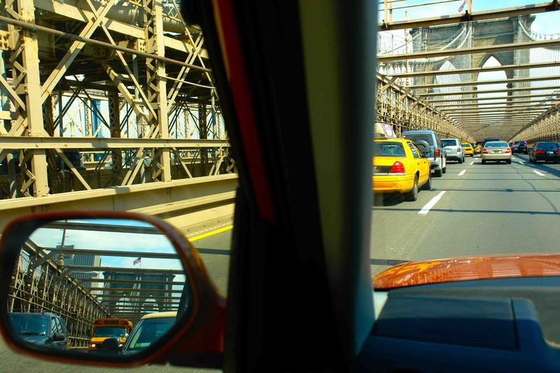 Brooklyn Bridge: Rear view