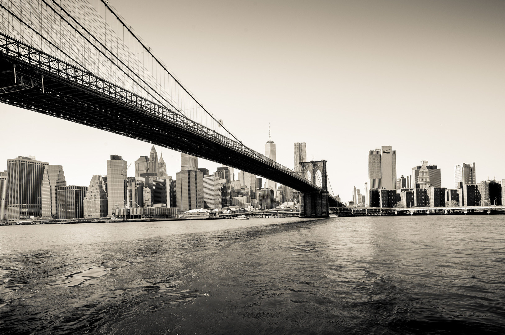 Brooklyn Bridge Skyline