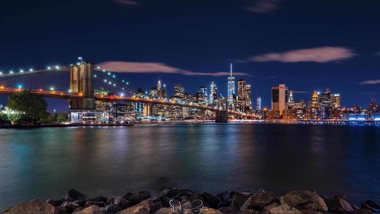 Brooklyn-Bridge & Skyline - New York