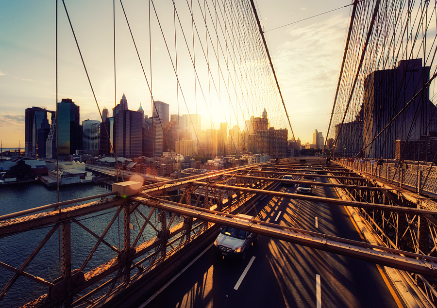 Brooklyn Bridge Sunset