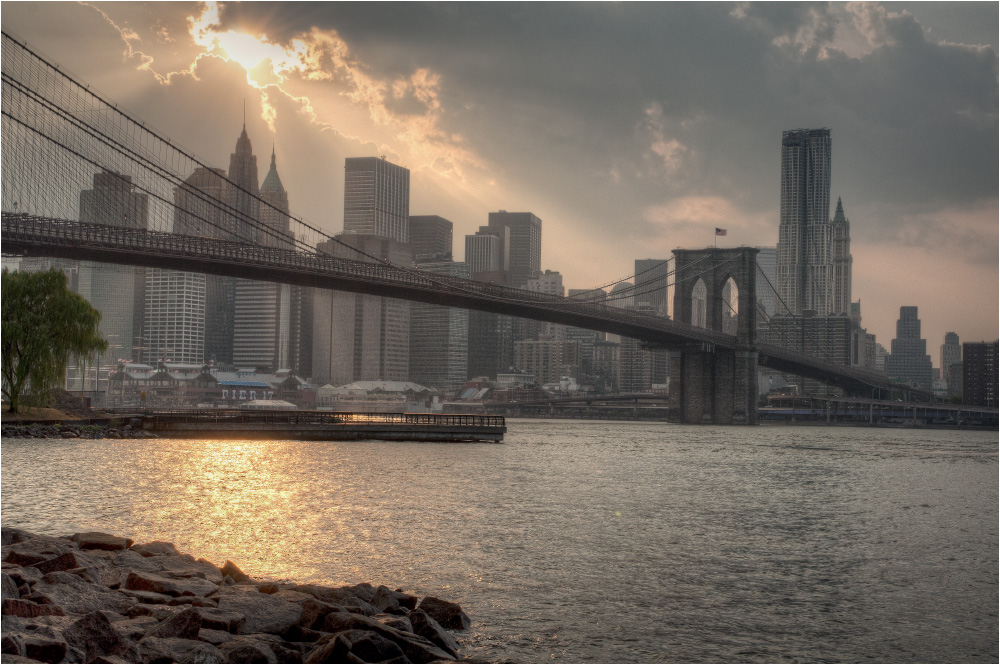 Brooklyn Bridge Sunset