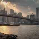 Brooklyn Bridge Sunset