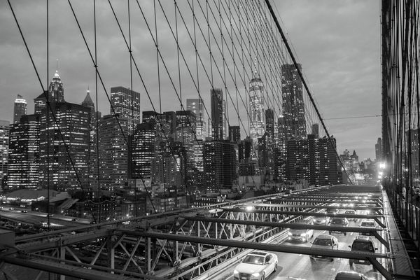 Brooklyn Bridge to Night