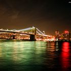 brooklyn bridge to night