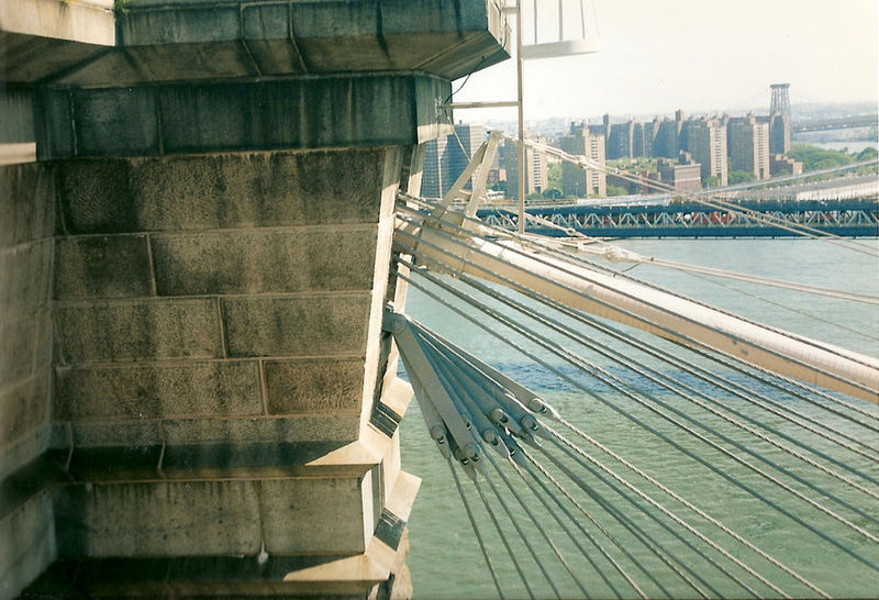 brooklyn bridge truss