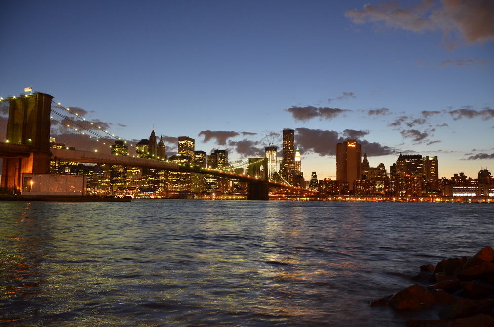 Brooklyn Bridge Twilight