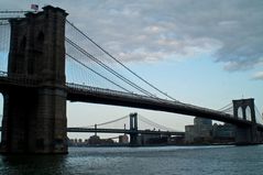 Brooklyn Bridge und Manhattan Bridge