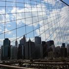 Brooklyn Bridge und Skyline