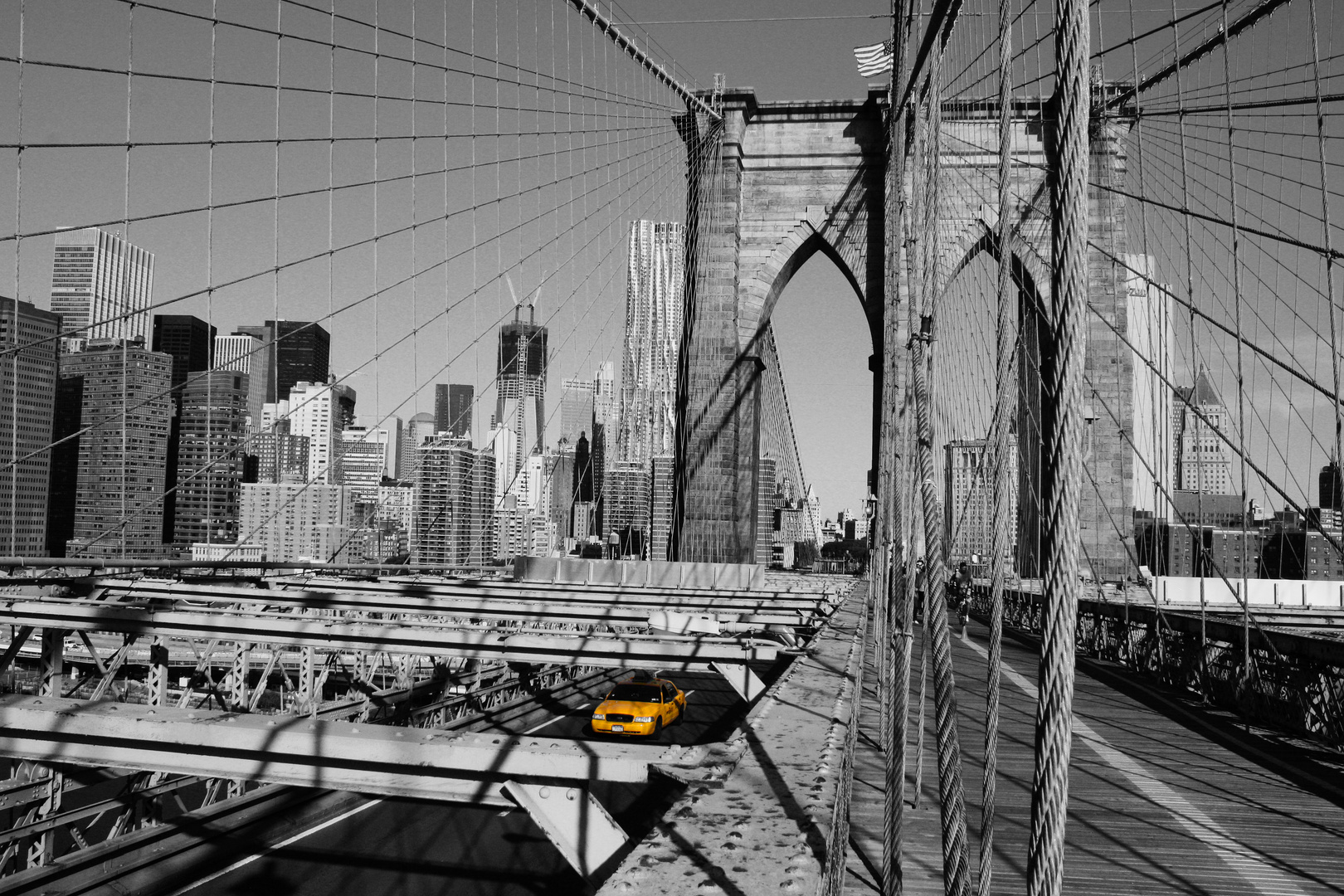 Brooklyn Bridge Yellow Cap