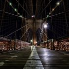 Brooklynbridge bei Nacht