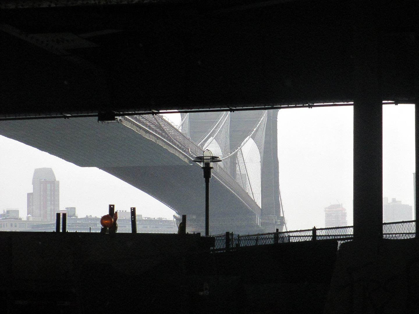 brooklynbridge im schnee ...