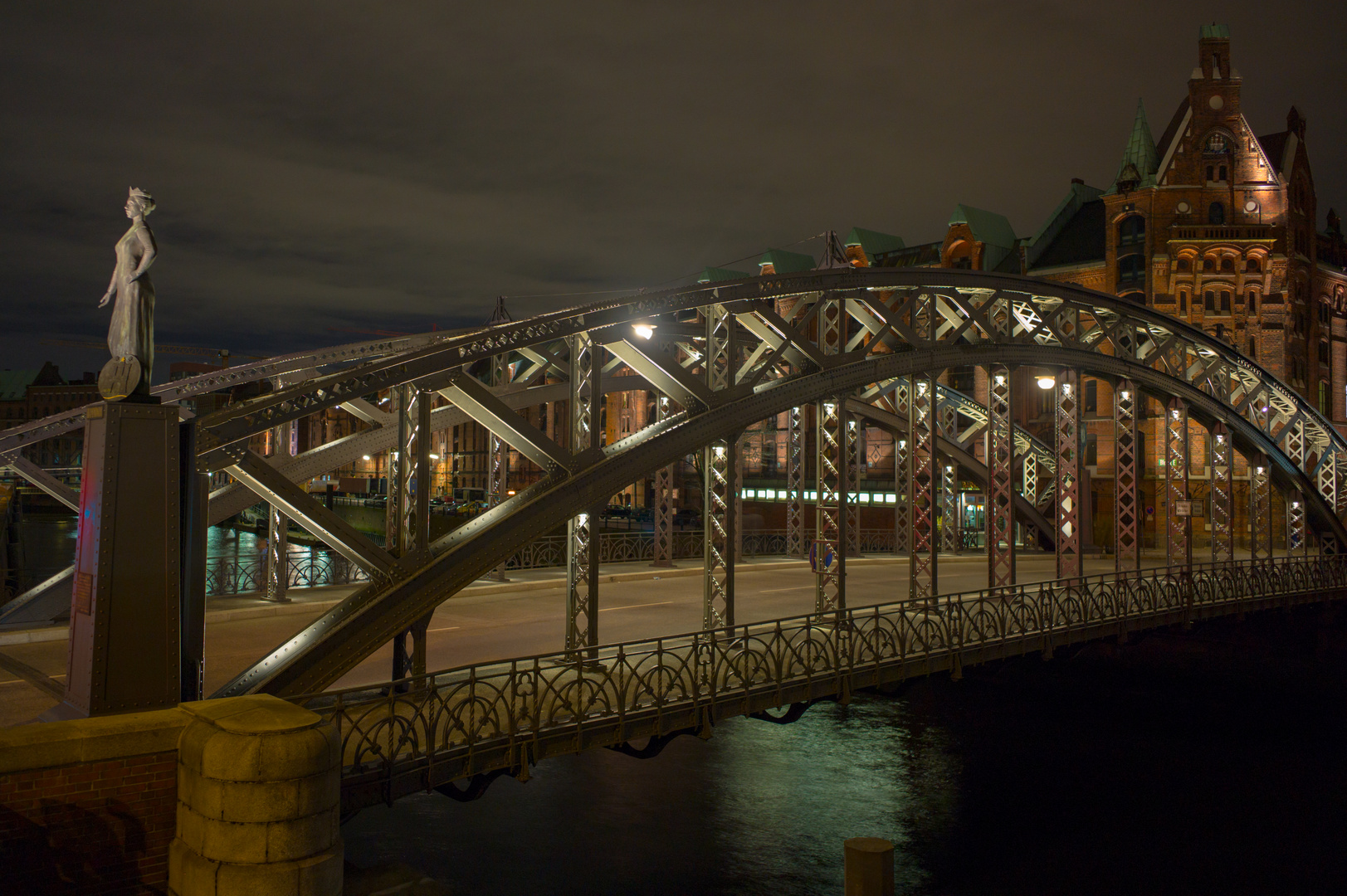 Brooksbrücke mit Hammonia