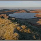 Broomlee Lough from Sewingshields crags