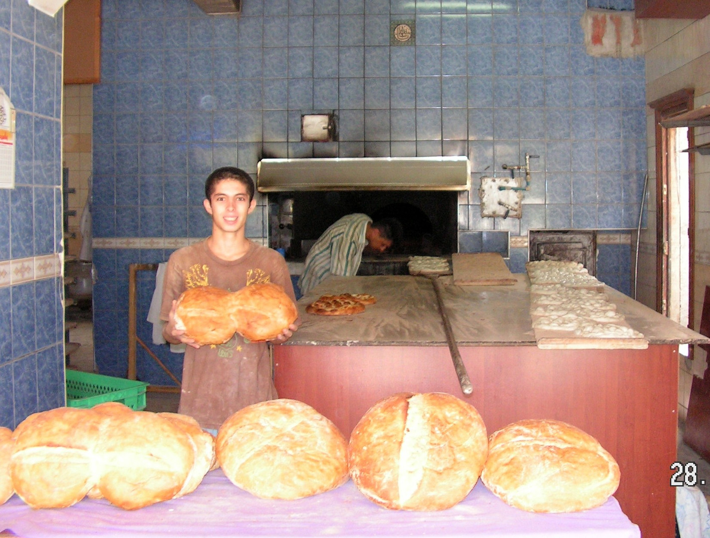 Brootbäckerei in Serik-Türkei