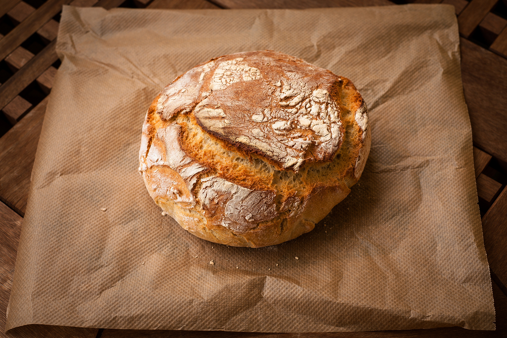 Brot aus dem Schmortopf