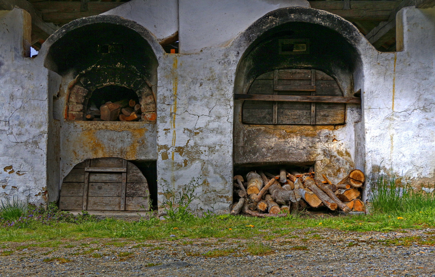 Brot backen mangels Gas und Strom.