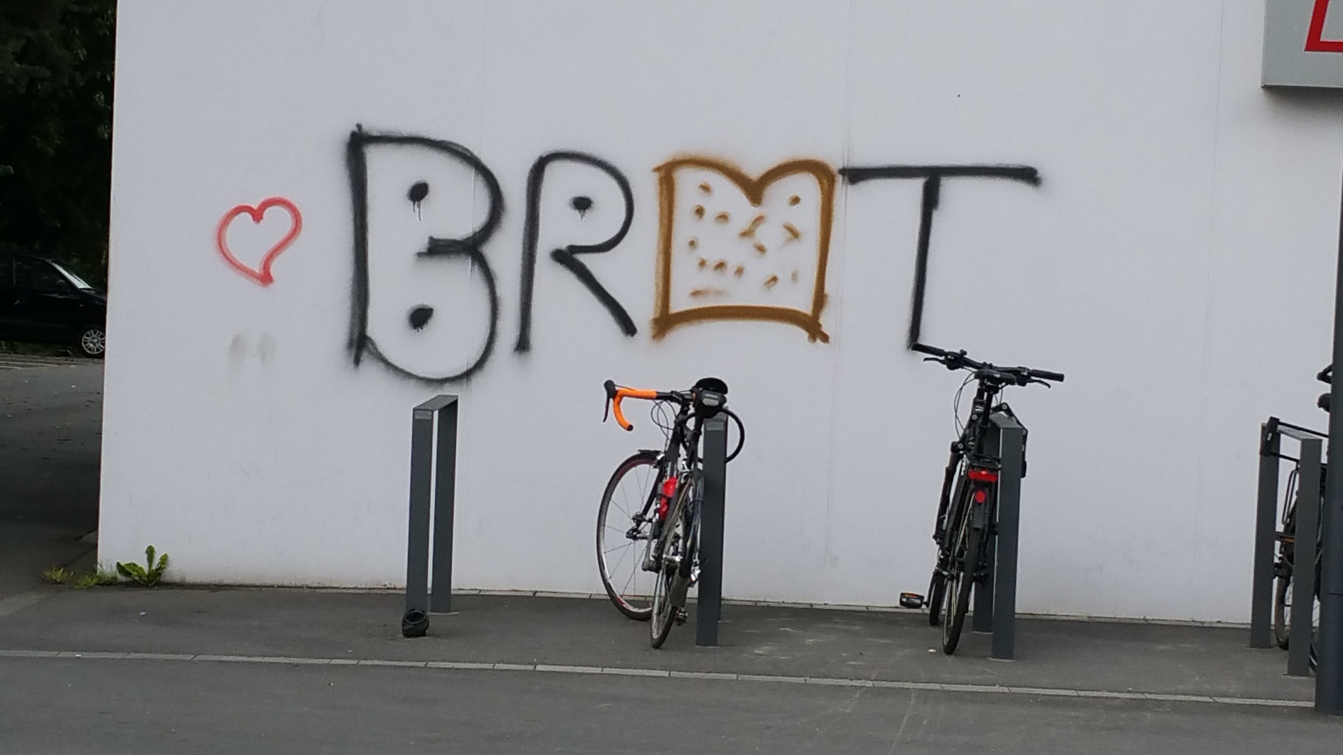 Brot-Graffiti 