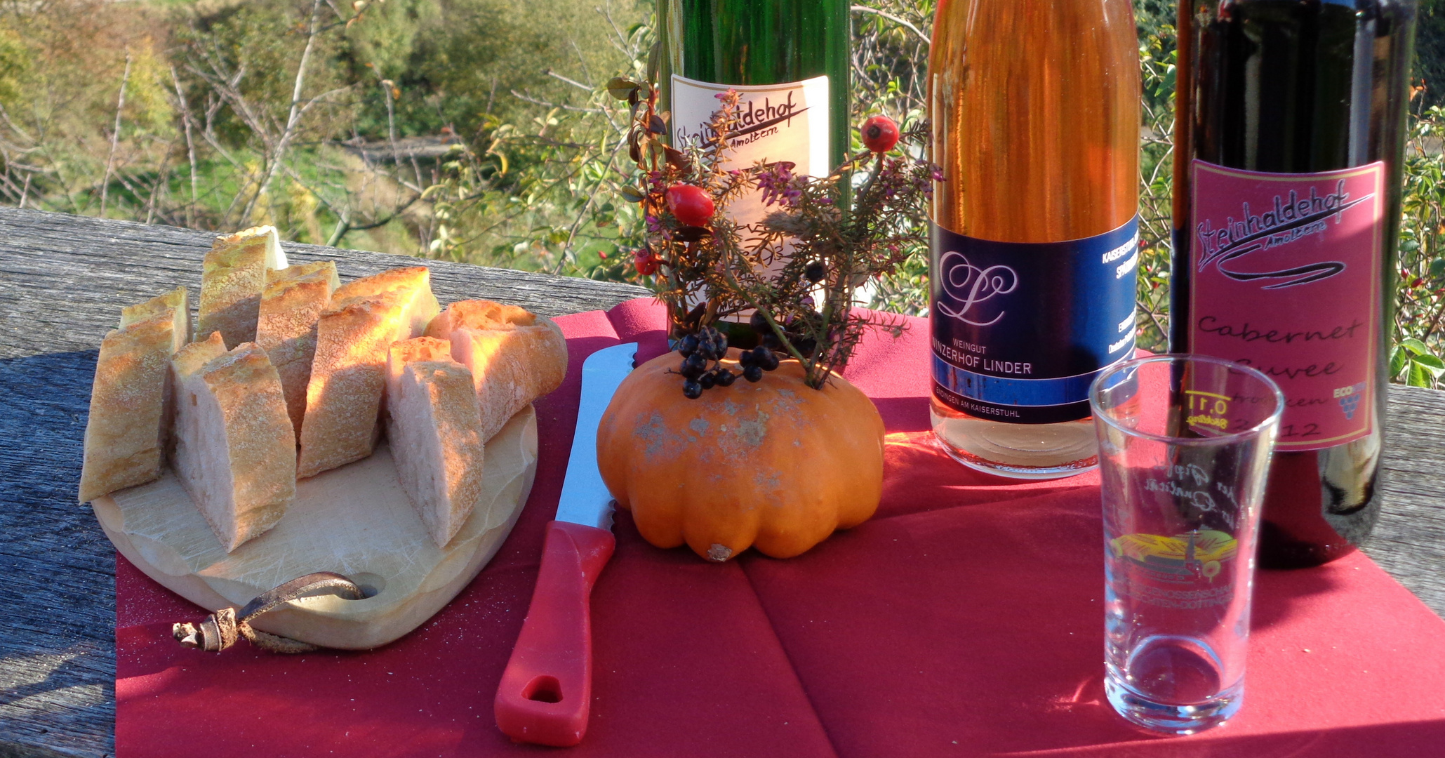 Brot und Wein z'Vieri in Amoltern