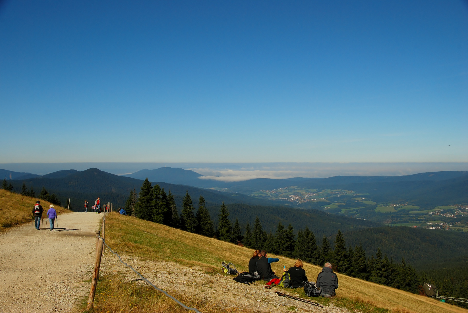 Brotzeit mit Aussicht