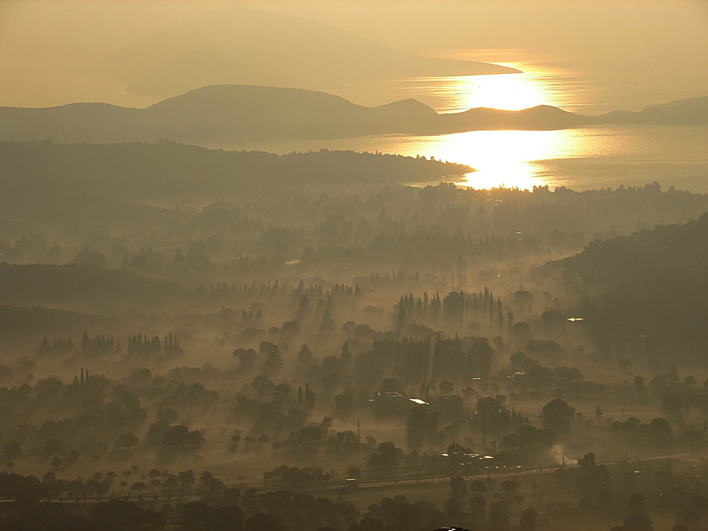 Brouillard a Bodrum - Turquie