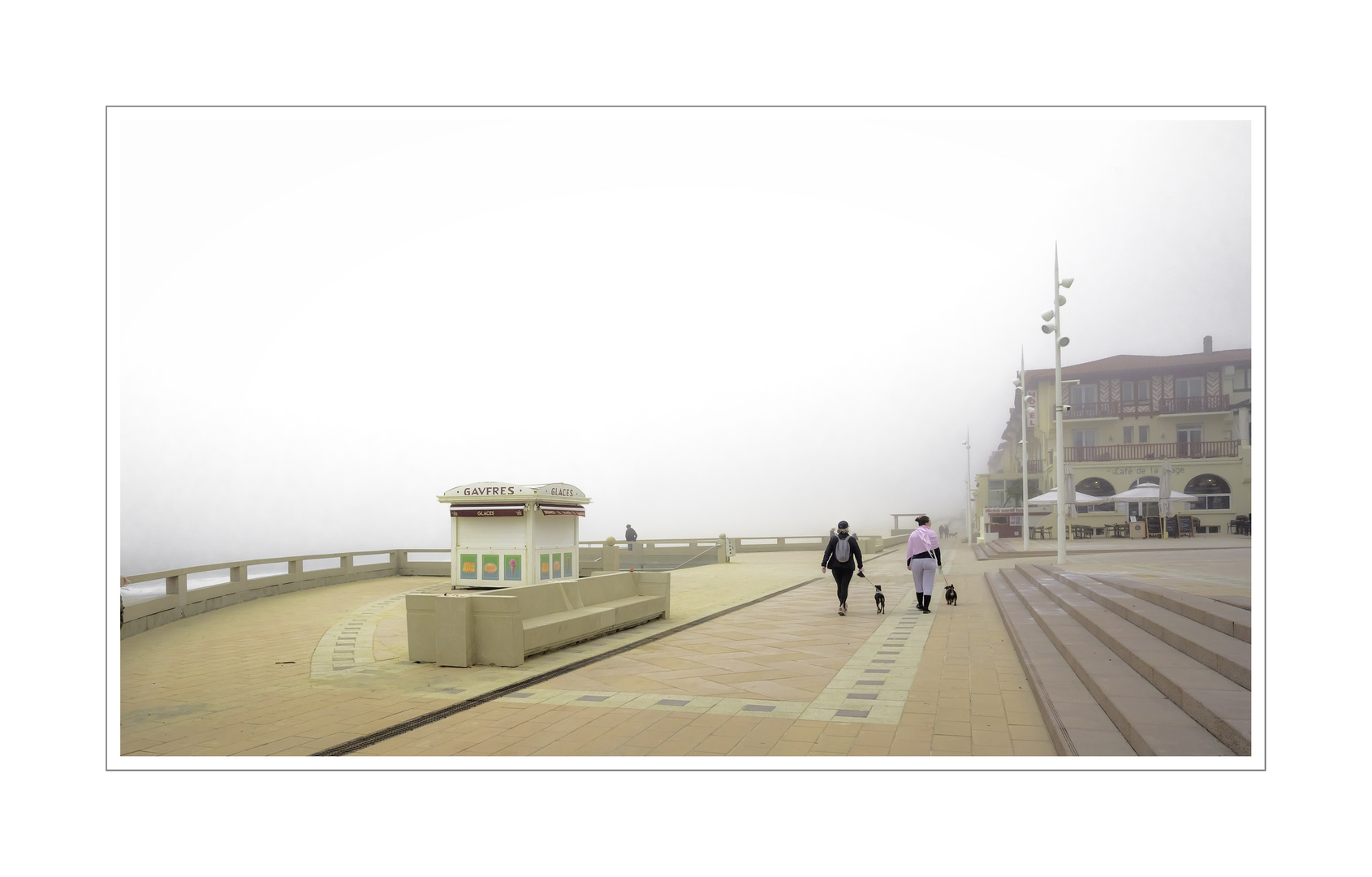 Brouillard à Hossegor