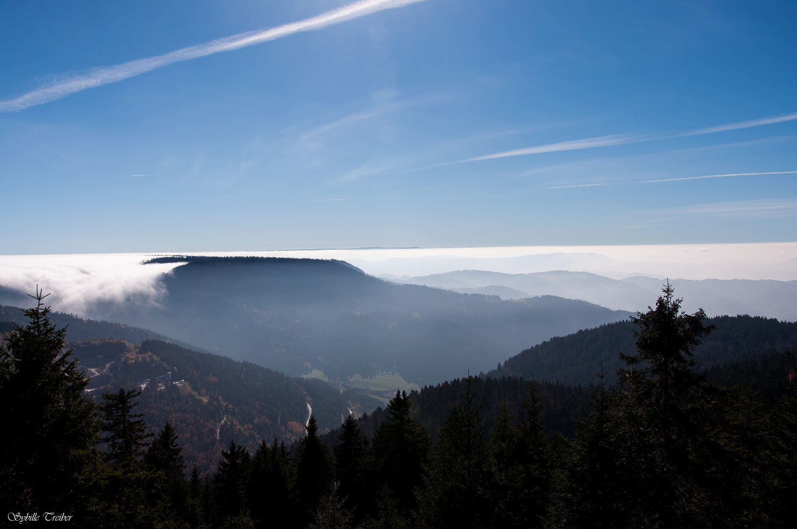 Brouillard en vallée du Rhin