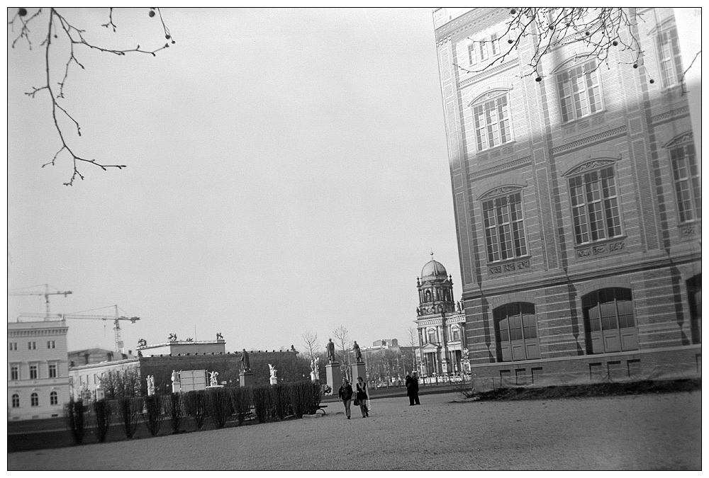 Brownie-Shots: Vor dem Außenministerium