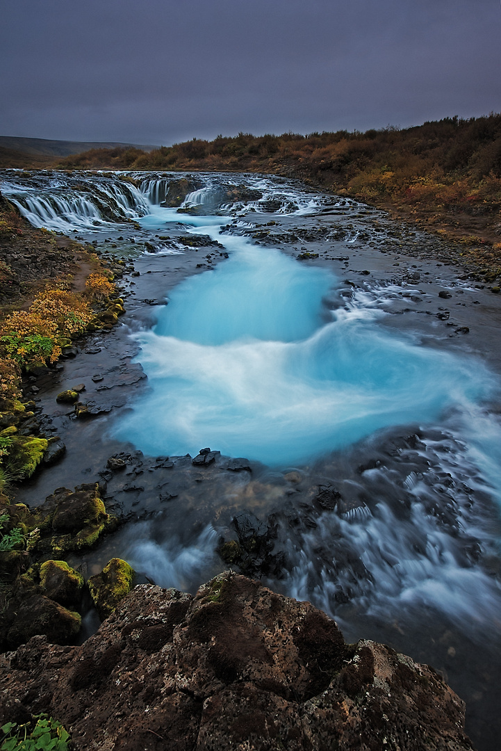 Bruarfoss at Autumn