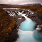 Bruarfoss im Herbst