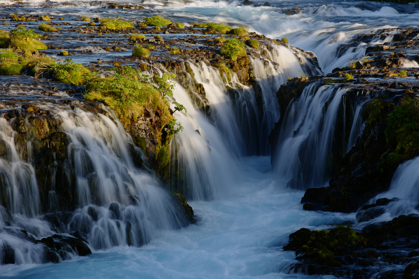 Bruarfoss Wasserfall Golden Circle Island