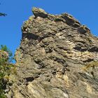 Bruchhauser Steine, der Goldstein, Nationales Naturmonument, Geotop und Bodendenkmal