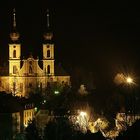 Bruchsal bei Nacht - Die barocke Peterskirche