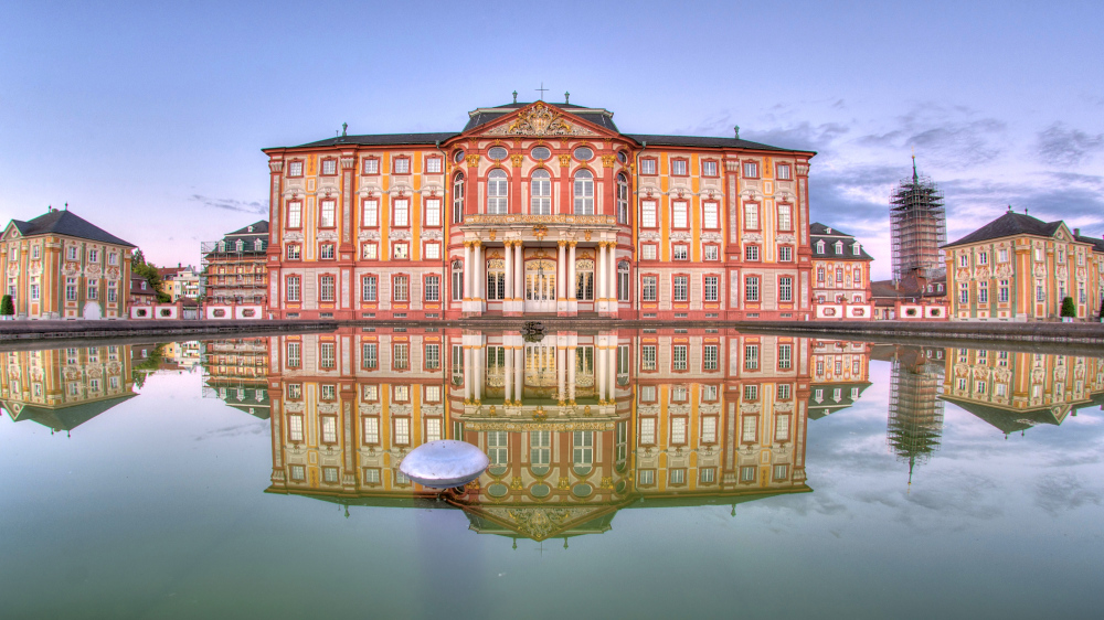 Bruchsal Schloss Gartenseite