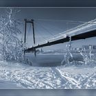 Brucke im winter