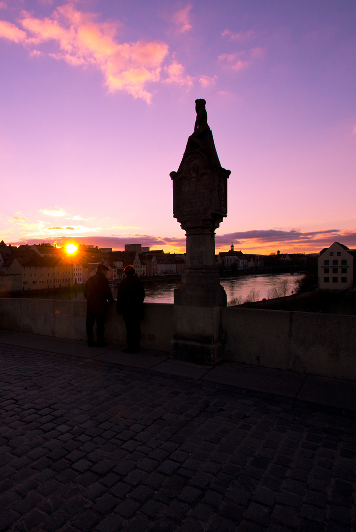 Bruckmandl - Steinerne Brücke Regensburg