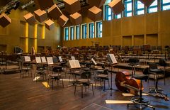 (Bruckner)Orchesterprobesaal des neuen Musiktheaters
