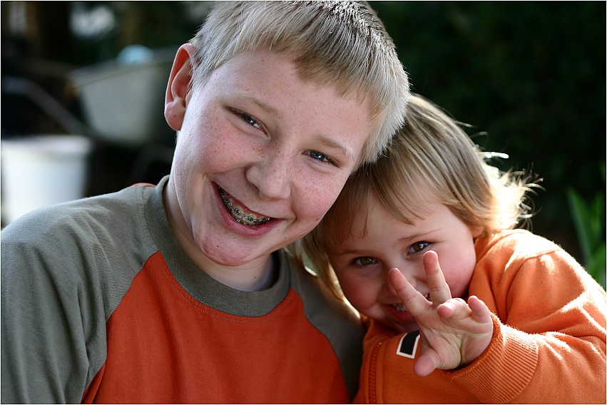 Bruder und Schwester