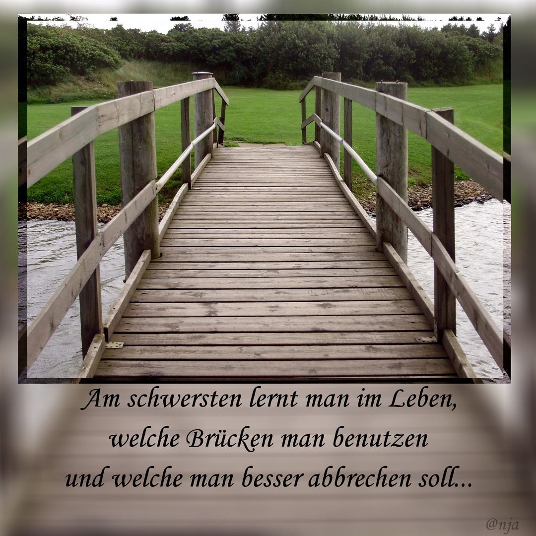 Brücke Foto & Bild landschaft, fotonachbearbeitung, zitate Bilder auf