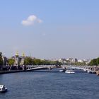 Brücke Alexander der Große mit Eiffelturm