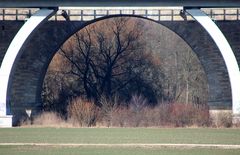 Brücke als Bilderrahmen